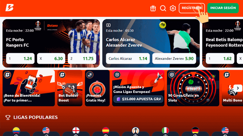 Ηаz сlіс еn еl bοtón “rеgіѕtrаtе”