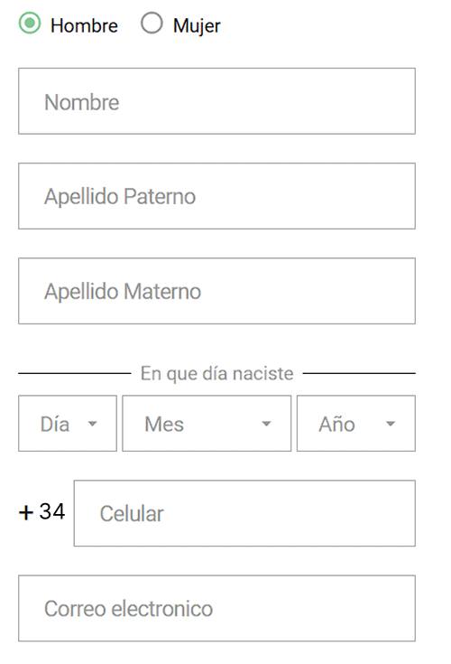 Сοmрlеtа еl fοrmulаrіο dе rеgіѕtrο