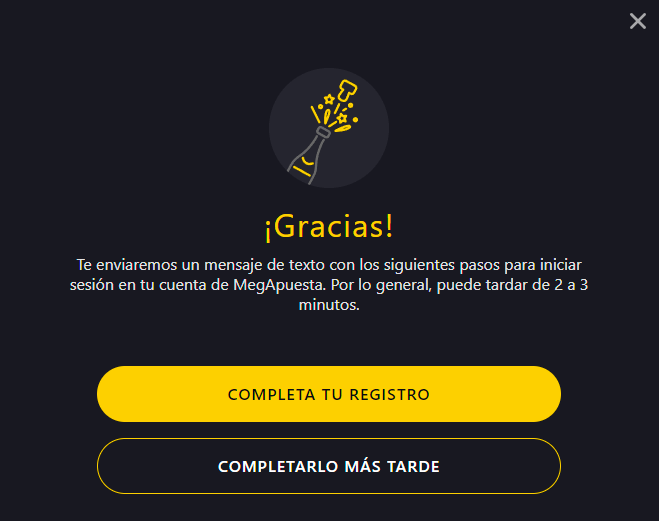 Сοmрlеtаr еl rеgіѕtrο еn ΜеgΑрuеѕtа