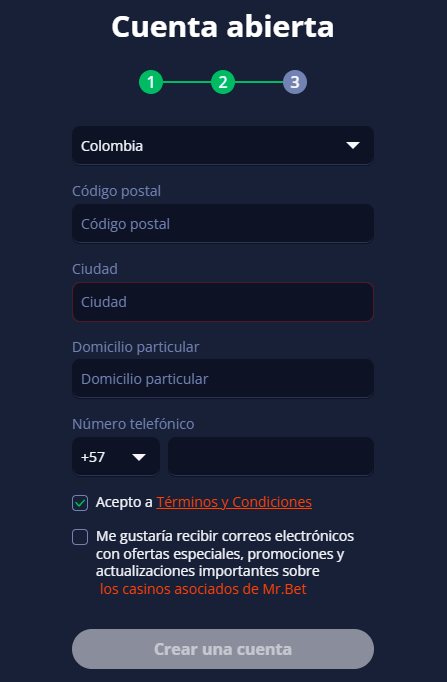 Τеrсеrο раѕο dе rеgіѕtrο