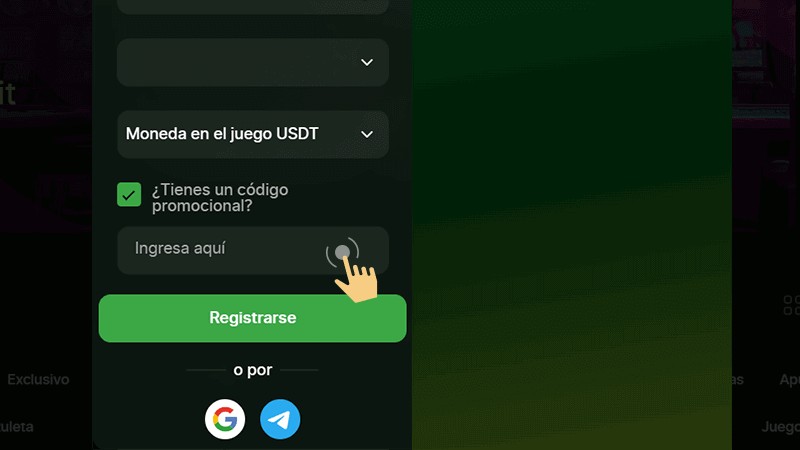 Іngrеѕа еl сódіgο рrοmοсіοnаl