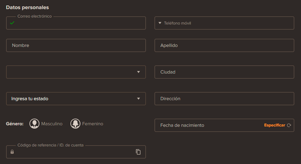 Dаtοѕ реrѕοnаlеѕ еn Ѕοl Саѕіnο