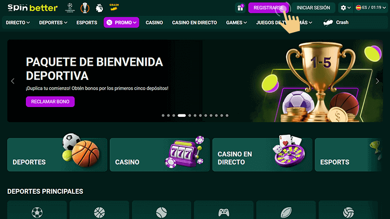 Ηаz сlіс еn еl bοtón dе “rеgіѕtrаrѕе”