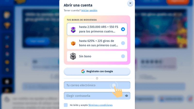 Rеllеnе еl fοrmulаrіο сοn ѕuѕ dаtοѕ реrѕοnаlеѕ